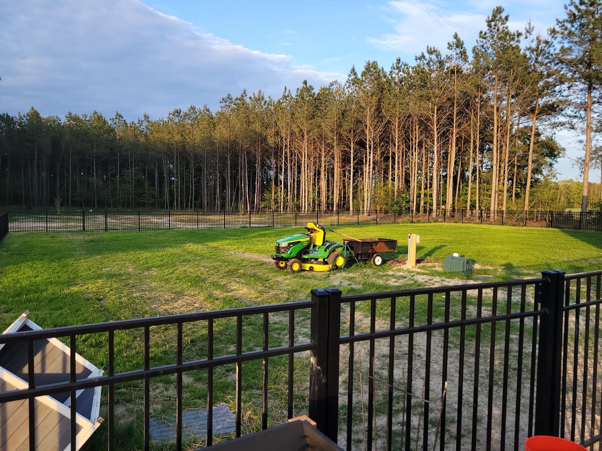 B&B Property Maintenance team equipment on job site